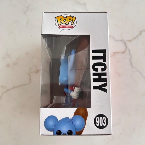 Funko Pop Television: The Simpsons - Itchy #903 - NIB - Series 6 - Picture 2 of 6